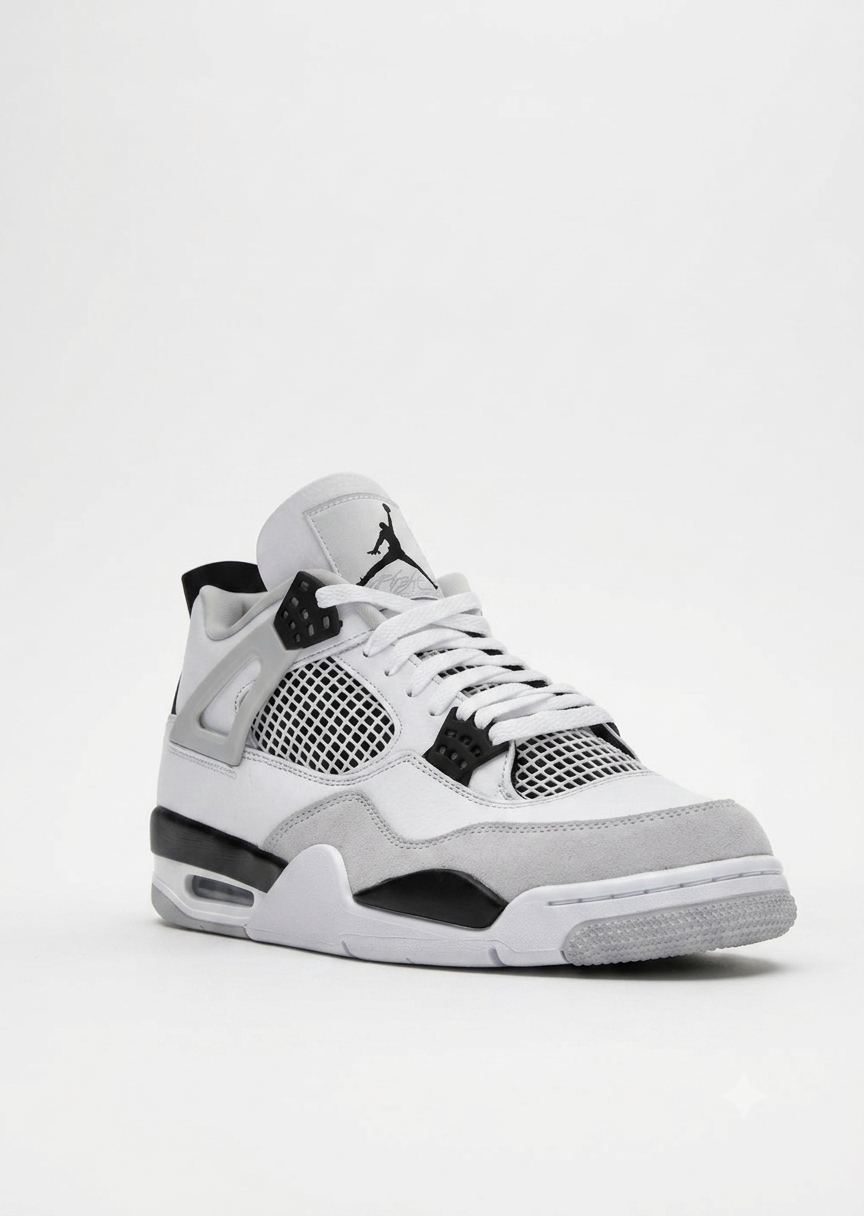 JORDAN RETRO 4 MILITARY BLACK