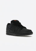 NIKE SB DUNK LOW TRIPLE BLACK/ORANGE