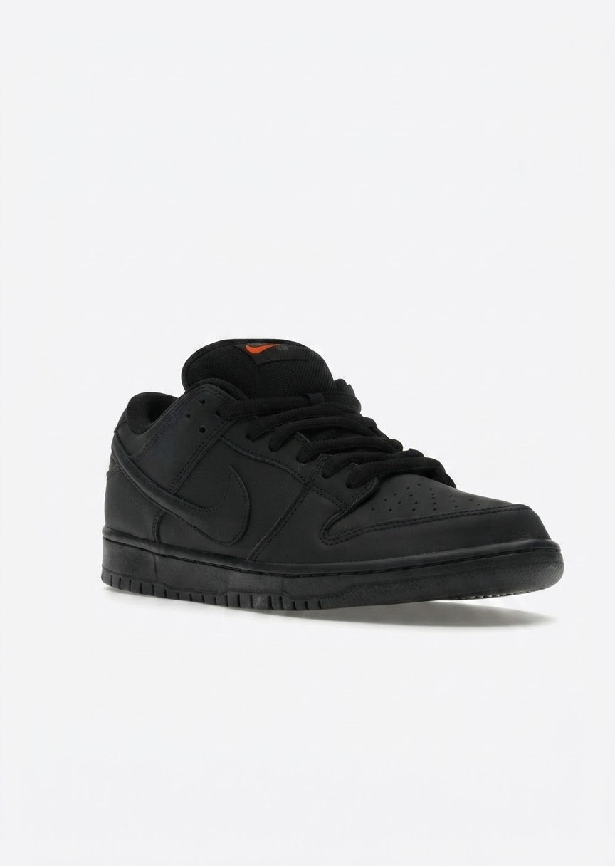NIKE SB DUNK LOW TRIPLE BLACK/ORANGE