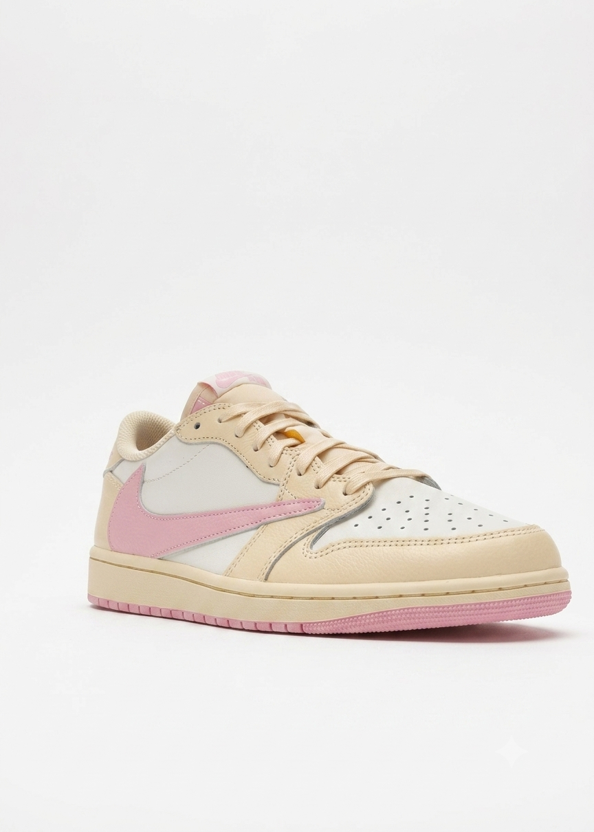 AIR JORDAN 1 TRAVIS SCOTT SHY PINK