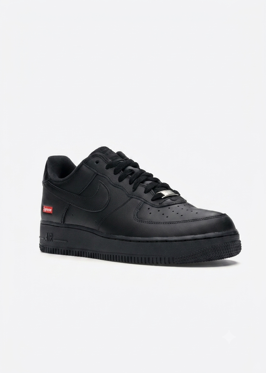 AIR FORCE 1 X SUPREME BLACK
