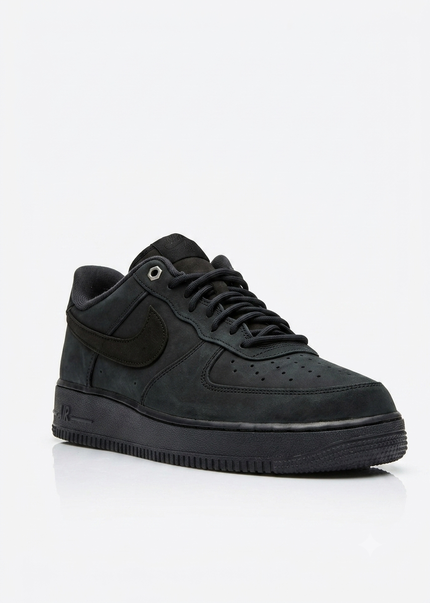 AIR FORCE 1 07 TRIPLE BLACK NUBUCK