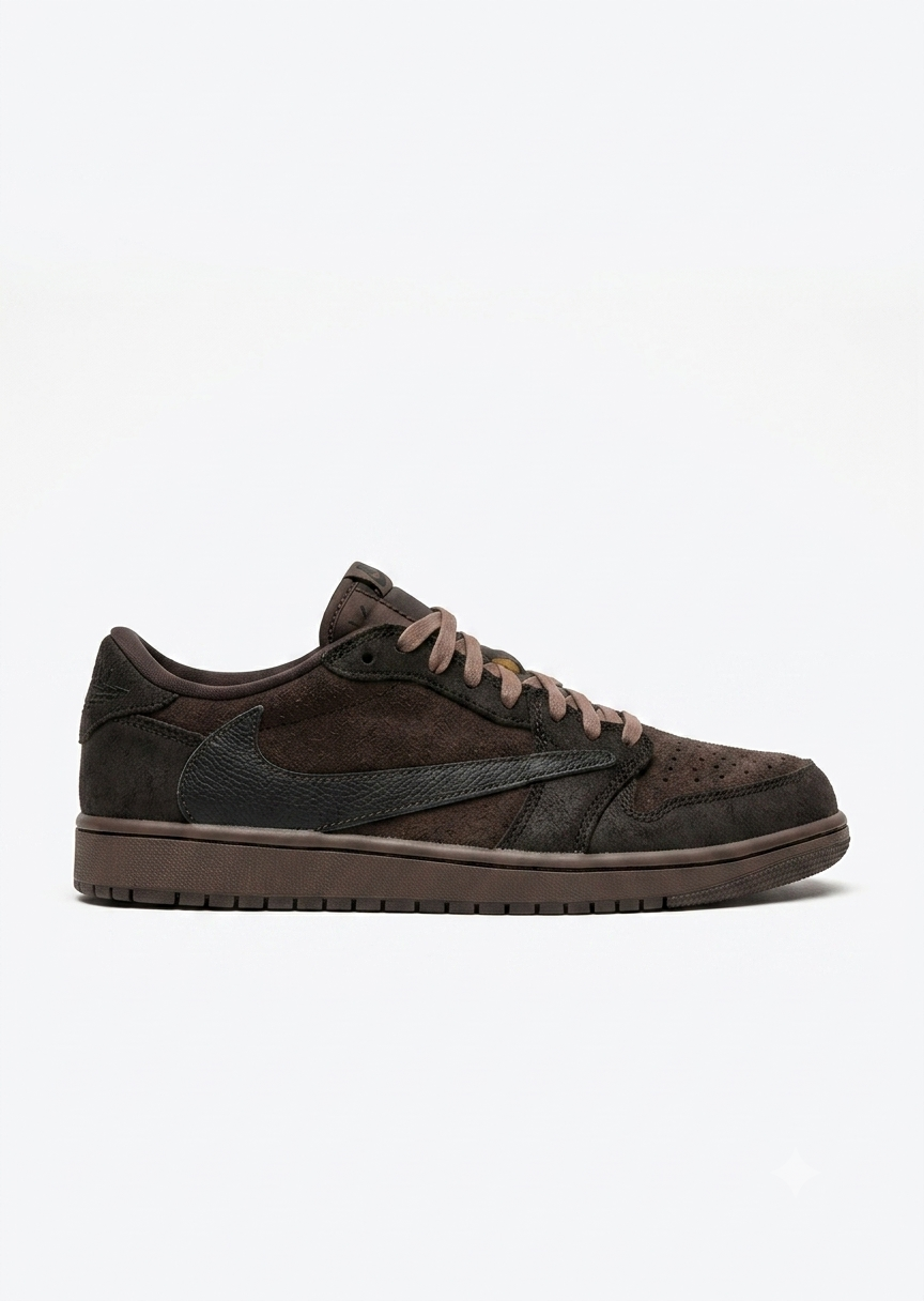 AIR JORDAN 1 TRAVIS SCOTT "VELVET BROWN"